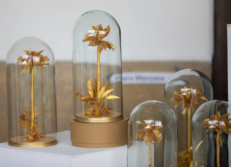 Además de pinturas, dibujo y fotografía se verá como los artistas experimentaron con materiales para creaciones escultóricas. FOTO Camilo Suárez.