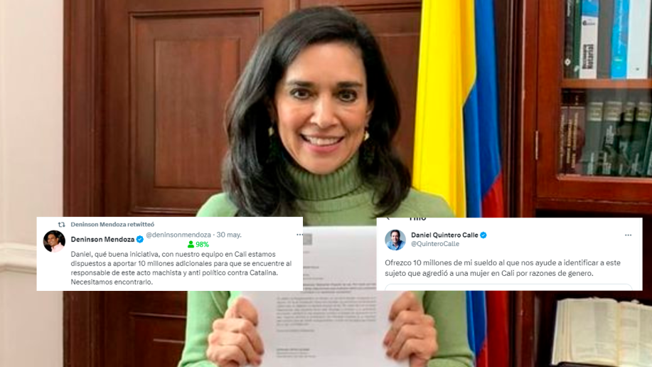 La precandidata a la alcaldía de Cali considera dejar a un lado sus aspiraciones luego de que se filtrara un video viral que, dice ella, es un montaje. FOTOS CORTESÍA.