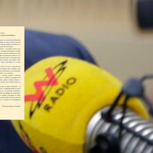 Políticos y periodistas han rechazado el pronunciamiento de los rusos. FOTO COLPRENSA Y CORTESÍA 