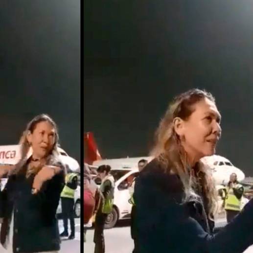 Las autoridades tratan de establecer en cuál aeropuerto sucedieron los hechos. FOTO CAPTURA DE PANTALLA 