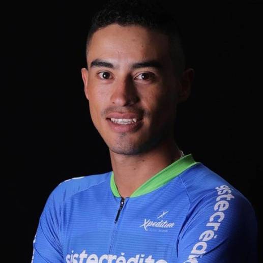 Germán Chaves conformaba el grupo élite del Team Sistecrédito. FOTO TEAM SISTECRÉDTIO