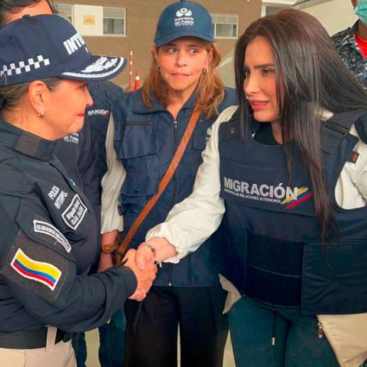 La excongresista Aída Merlano fue deportada a Colombia el pasado viernes. Ya está en la cárcel El Buen Pastor. FOTO: CORTESÍA