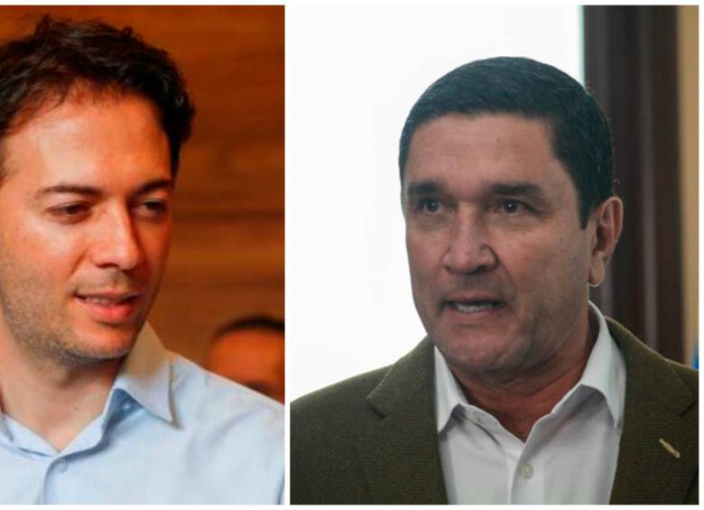 Daniel Quintero Calle y Juan Carlos Cárdenas son los dos alcalde del país que han hecho propuestas sobre congelar el cobro de servicios públicos en el último año. FOTOS: EL COLOMBIANO Y COLPRENSA 