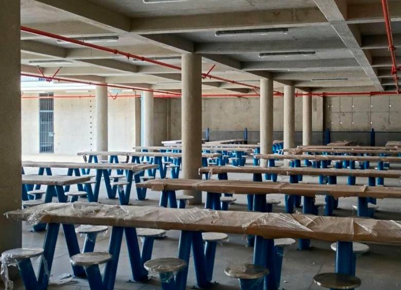 El pabellón tiene capacidad para que 410 presos. Foto: Cortesía. 