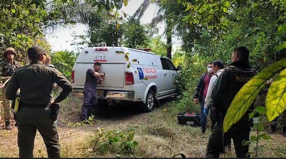 El asesinato fue en una zona rural de la vereda La Forest. FOTO: Twitter BluRadio