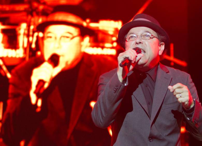 El show de Rubén Blades quedó para el Polideportivo Sur de Envigado. Foto: Edwin Bustamante