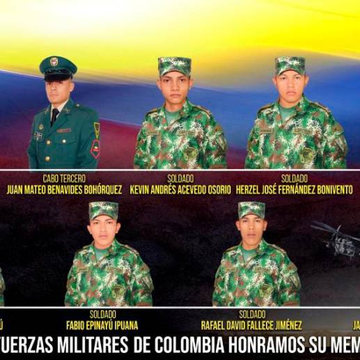 Entre las víctimas del atentado hay integrantes de comunidades indígenas. FOTO: COLPRENSA