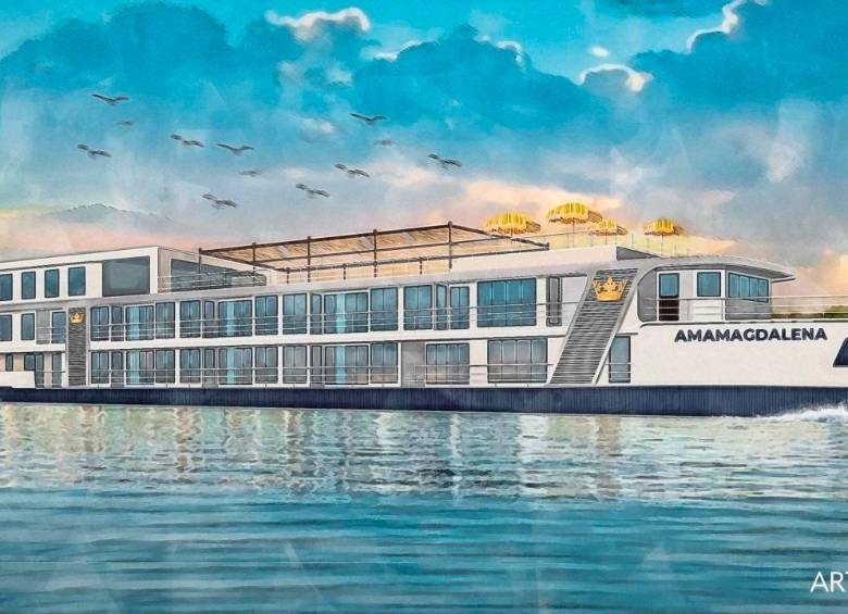 Los barcos ofrecen experiencias de crucero por el río con alojamiento de lujo y vistas panorámicas. FOTO Amawaterways
