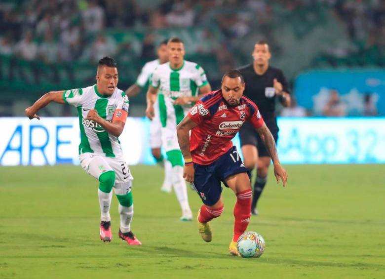 Nacional y el DIM disputan el clásico 327. FOTO CAMILO SUÁREZ