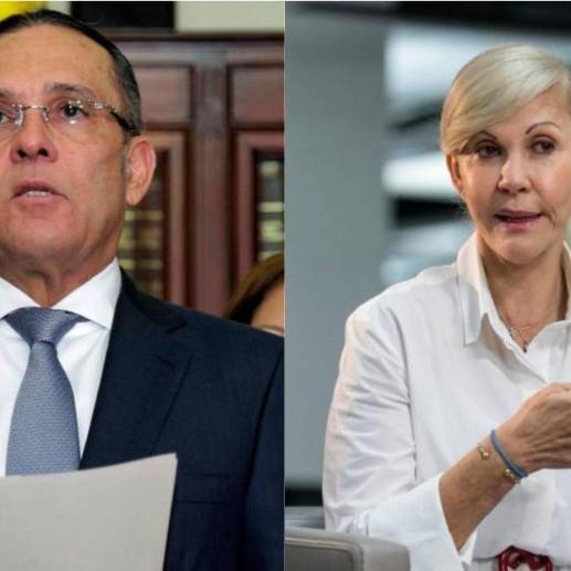 Efraín Cepeda del Partido Conservador y Dilian Francisca Toro de La U - Foto: Colprensa