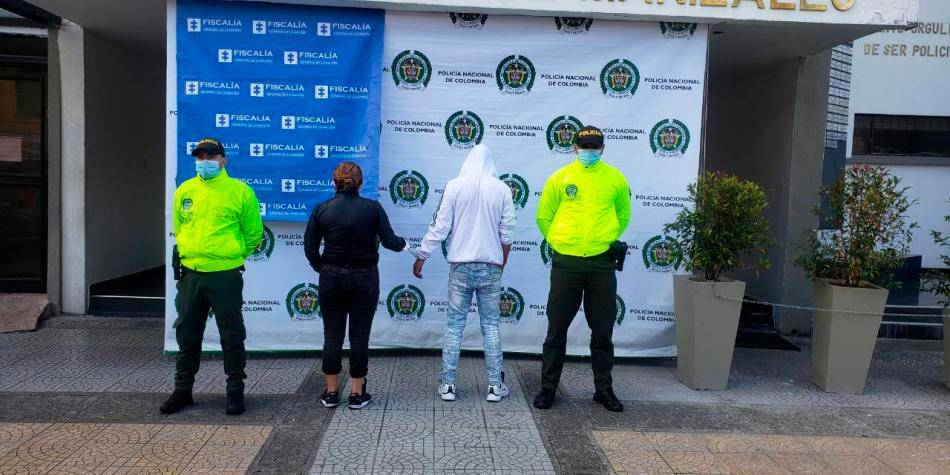 La mujer, autora intelectual del homicidio, recibió una condena de 17 años de cárcel. FOTO: POLICÍA DE MANIZALES