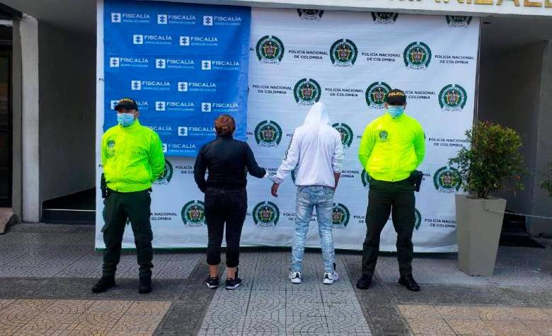 La mujer, autora intelectual del homicidio, recibió una condena de 17 años de cárcel. FOTO: POLICÍA DE MANIZALES