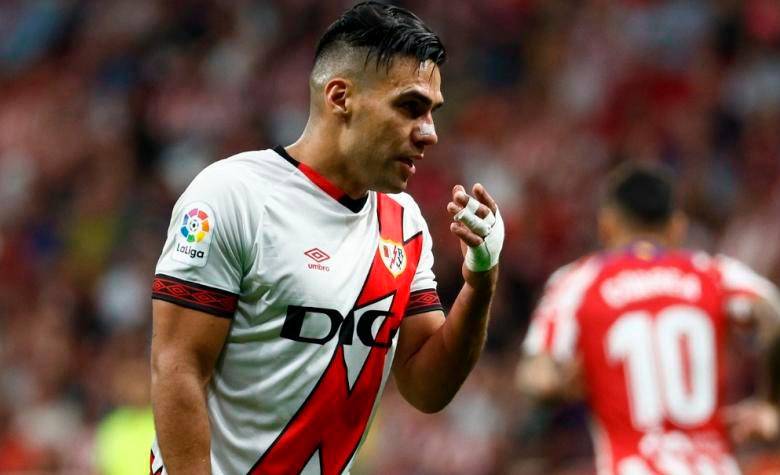 Falcao Garcia, referente del Rayo Vallecano. FOTO EFE