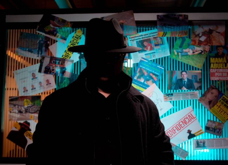 El Inspector narra las historias más asombrosas de la criminalidad en Revelaciones del Bajo Mundo. FOTO: WILLIAM SANTAMARÍA