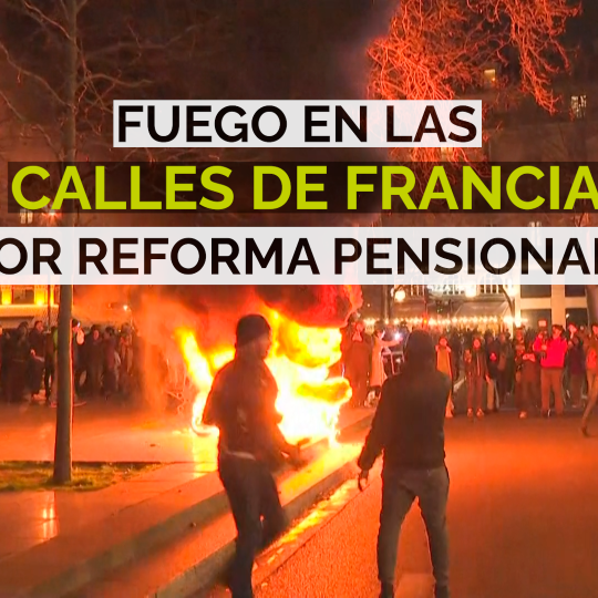 Franceses siguen protestando en las calles 
