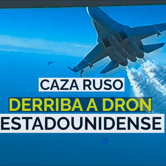 Así derribó Rusia el dron de EE. UU. sobre el Mar Negro
