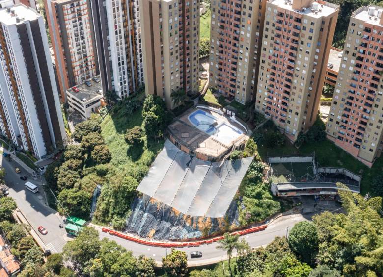 Los deslizamientos se unieron al enorme talud que causó una emergencia en junio y que afectó a todo Rodeo Alto. FOTO Manuel Saldarriaga