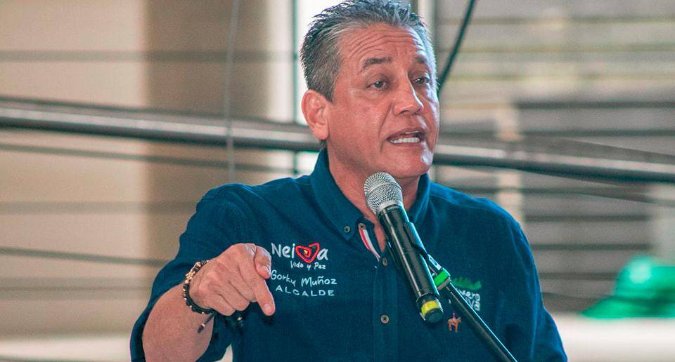 El alcalde de Neiva, Gorky Muñoz Calderón, fue inhabilitado por 10 años. FOTO: COLPRENSA