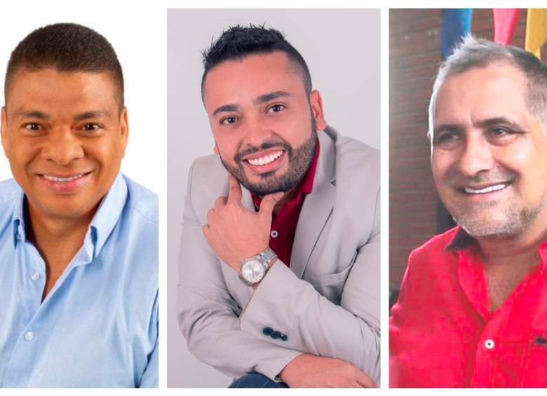 Juan Fernando Álvarez, Andrés Villa Rodríguez y Rubén Darío Quintero. FOTOS Cortesía