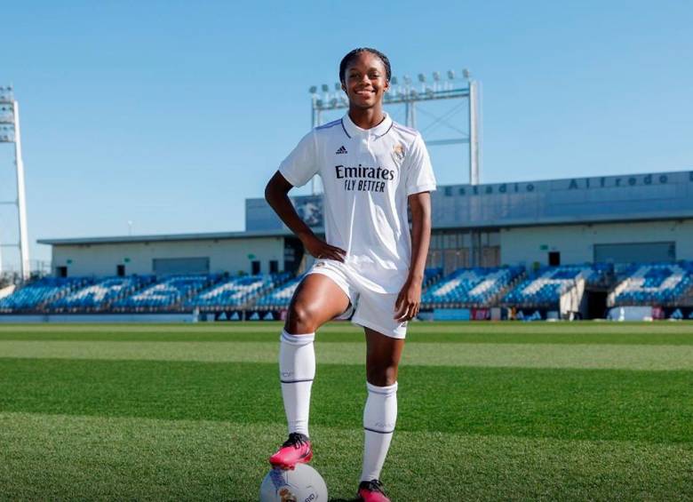 Linda Caicedo volverá a jugar con el Real Madrid este jueves. FOTO @realmadridfem