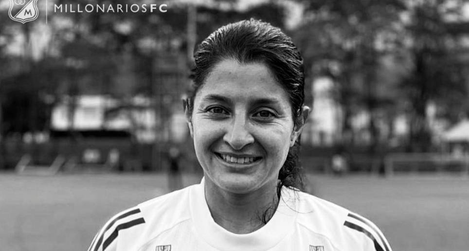 Angie Valbuena jugó en Fortaleza, Equidad y Millonarios en su carrera en la Liga Profesional Femenina. FOTO: TOMADA DEL TWITTER DE @MillosFcFem