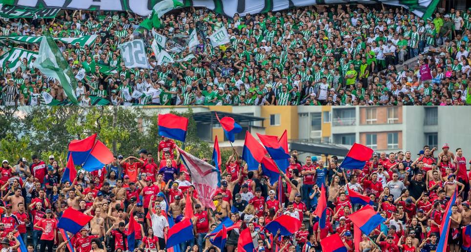 El clásico antioqueño es uno de los partidos más interesantes de la décima fecha de la Liga Betplay. FOTO: Juan Antonio Sánchez
