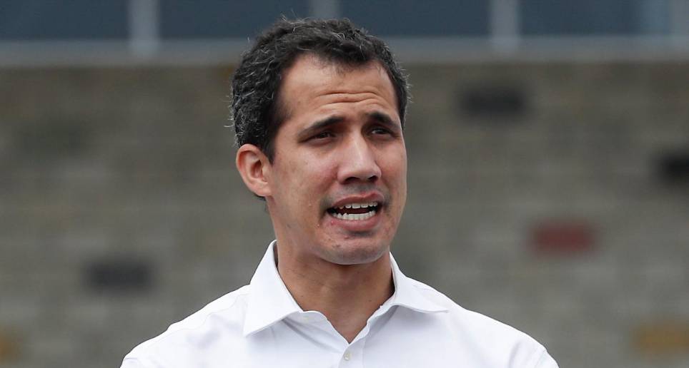 Juan Guaidó fue explusado de Colombia en abril pasado por agentes migratorios. FOTO COLPRENSA 