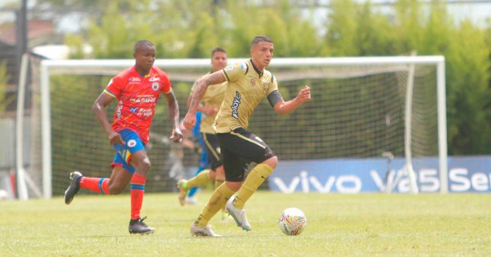 Águilas Doradas empató sin goles ante Pasto en el Alberto Grisales. FOTO CORTESÍA ÁGULAS 