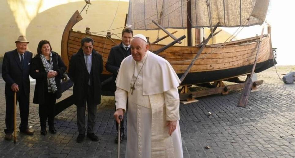 El papa Francisco salió del hospital tras ser tratado por una bronquitis. Foto: cortesía Instagram @vaticannews
