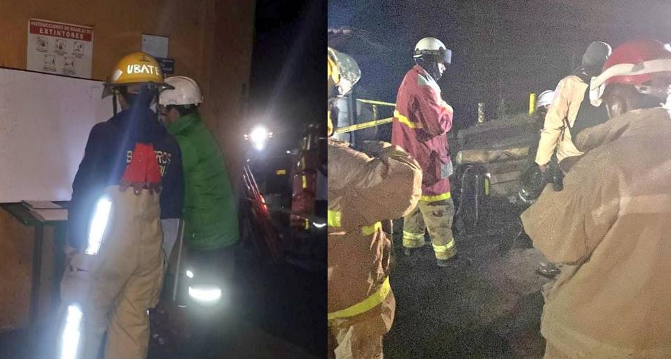 Organismos de socorro atienden la emergencia desde la noche del martes. FOTO: Colprensa-externos