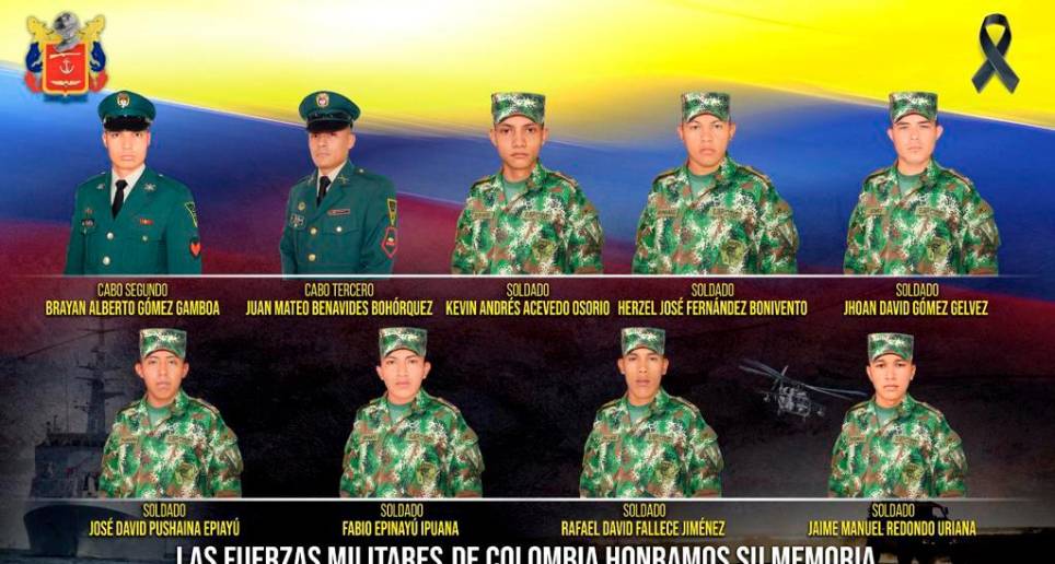 Entre las víctimas del atentado hay integrantes de comunidades indígenas. FOTO: COLPRENSA
