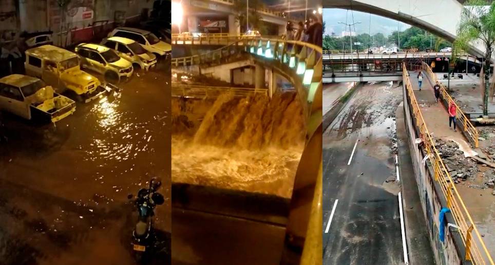 Rompimiento de un tubo madre dejó a La Aguacatala totalmente inundada