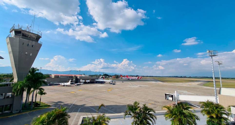 El Gobierno nacional invertirá $12,26 billones para la modernización, ampliación y mejoramiento de cinco aeropuertos, que generarán más de 200.000 empleos directos e indirectos, y Colombia tendría una capacidad para atender a 90.000.000 pasajeros al año. FOTO Cortesía