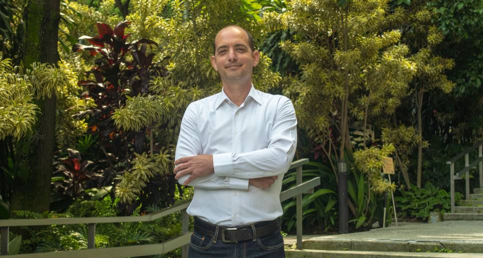 Erez Zaionce, nuevo director ejecutivo del Centro para la Cuarta Revolución Industrial de Colombia. FOTO CORTESÍA