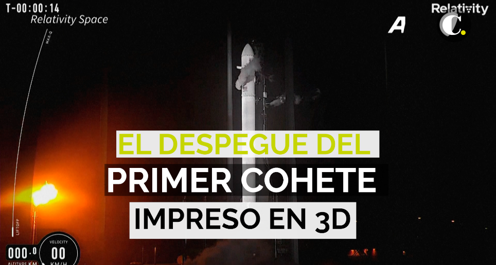 Así fue el despegue del primer cohete impreso en 3D