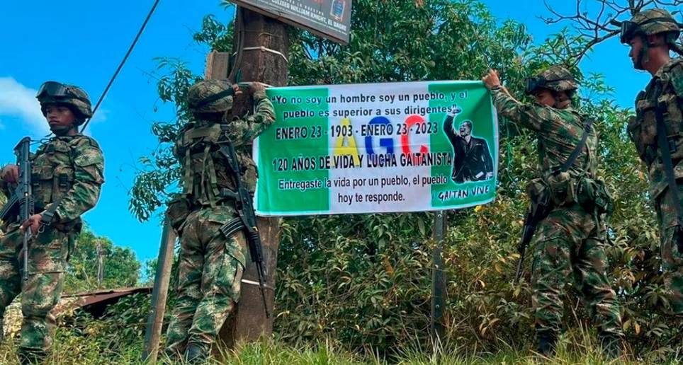 Imagen de referencia de las AGC, Clan del Golfo. FOTO: CORTESÍA