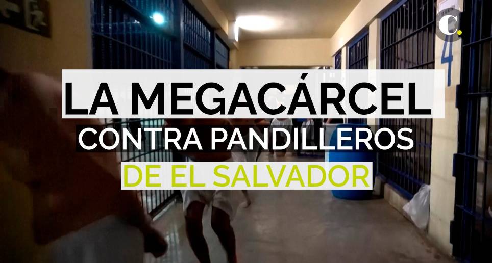 Llegaron los primeros 2.000 pandilleros a la megacárcel en El Salvador
