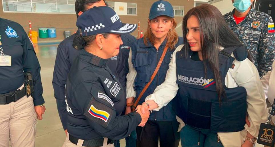 La excongresista Aída Merlano fue deportada a Colombia el pasado viernes. Ya está en la cárcel El Buen Pastor. FOTO: CORTESÍA
