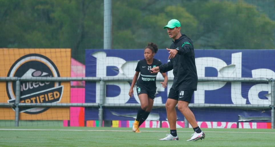 Jorge Barreneche, relevo de Marcos Barrios que sumó cuatro partidos por Liga Betplay 1: dos victorias e igual número de empates. FOTO JUAN ANTONIO SÁNCHEZ OCAMPO