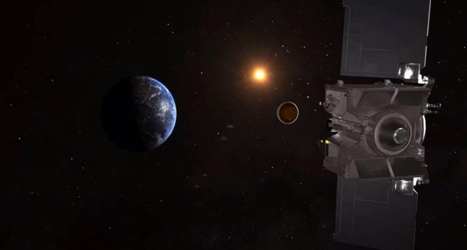 Nave OSIRIS-REx envía la cápsula con muestras del asteroide Bennu rumbo a la Tierra. FOTO: Europa Press