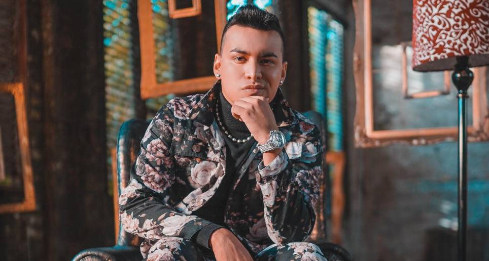 El cantante colombiano de música popular Yeison Jiménez. FOTO: Vía Twitter @yeison_jimenez