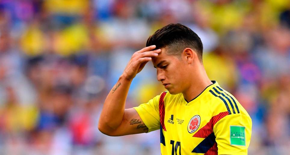 James Rodríguez confrontó a la prensa deportiva. FOTO GETTY
