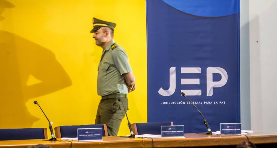 La JEP pidió que se les informara en tres días cómo se ejecutó la orden, en qué estación de policía va a ser arrestado, dónde va a cumplir con la sanción. Foto: Juan Antonio Sánchez - Imagen de referencia