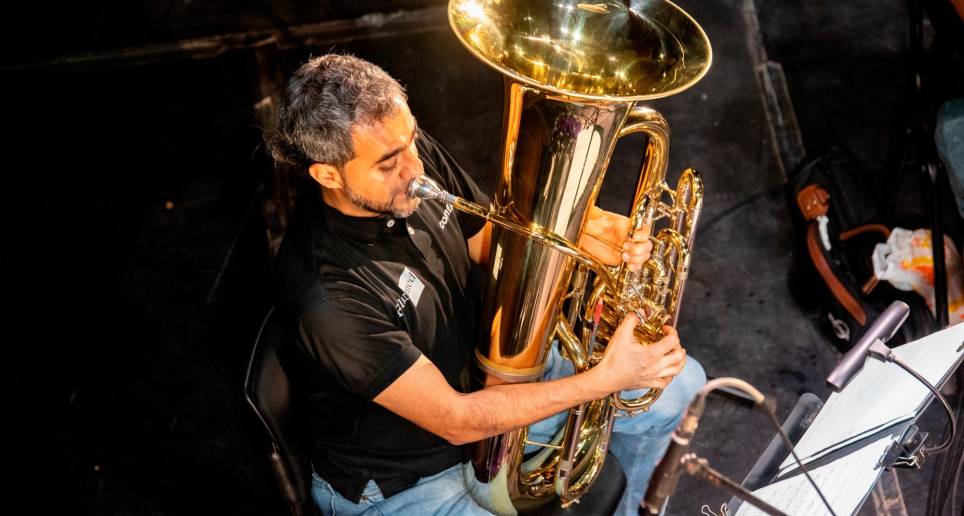 La Filarmed estará este domingo, a las 11:00 a.m. en concierto en el Parque de Bolívar, con ingreso gratuito. FOTO Cortesía