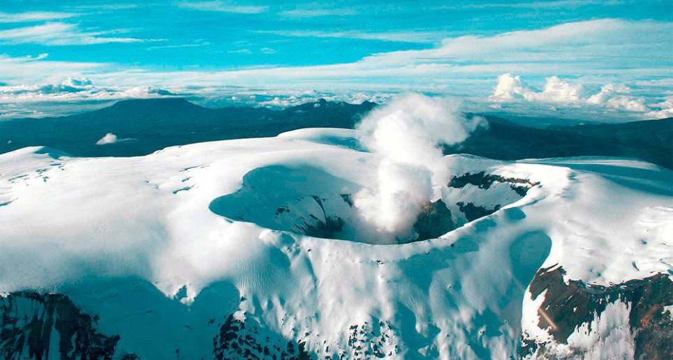 Alerta roja en hospitales por volcán Nevado del Ruiz