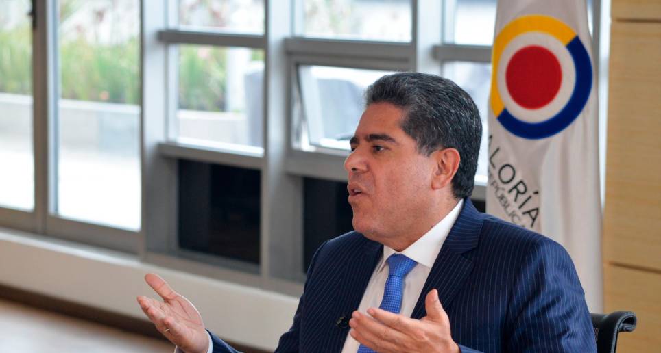 Rodríguez Becerra no podrá apelar la anulación de su elección, al tratarse de un fallo de única instancia Lo reemplazará el vicecontralor Carlos Mario Zuluaga. FOTO COLPRENSA