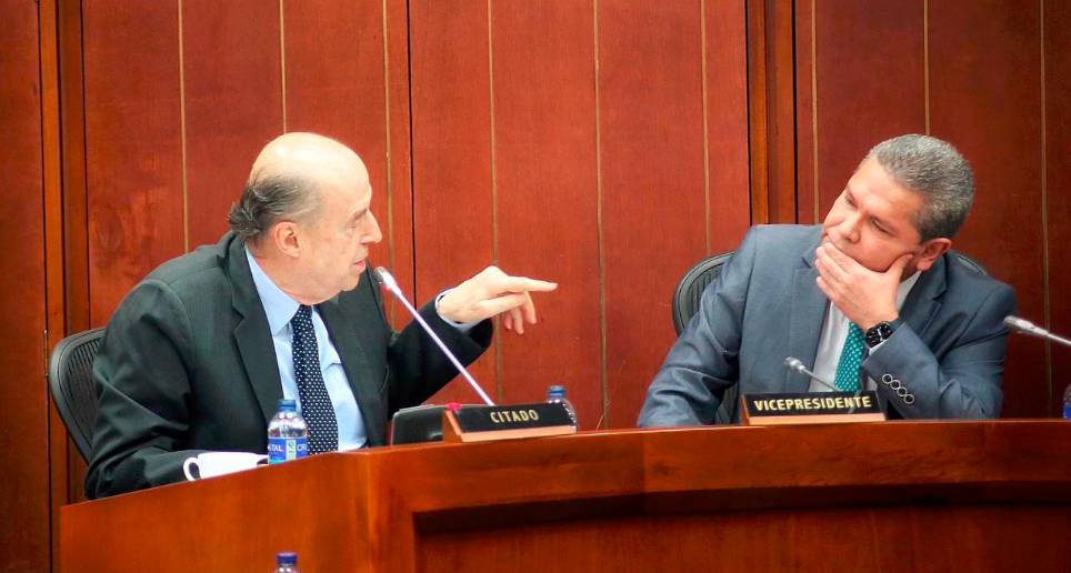 La Cámara de Representantes quiere hacer un debate de moción de censura contra el canciller Álvaro Leyva. FOTO: Cortesía prensa Senado