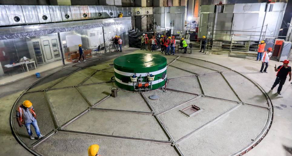 Las dos primeras unidades de Hidroituango entraron en operación comercial el pasado 14 de diciembre. Sin embargo, la segunda unidad pasó por un proceso de reparación que concluyó el pasado 22 de enero. FOTO JAIME PÉREZ