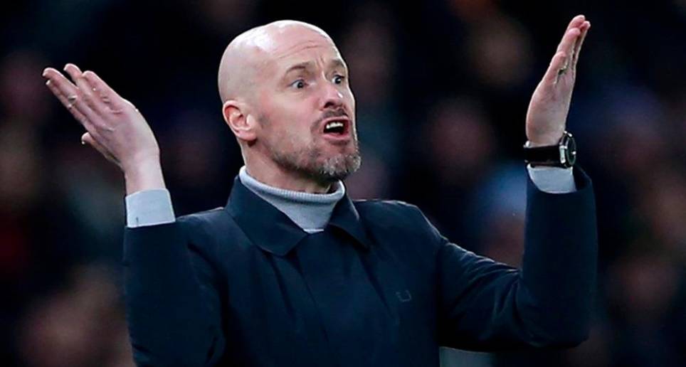 Ten Hag, muy autocrítico tras la derrota por 7-0. FOTO EFE