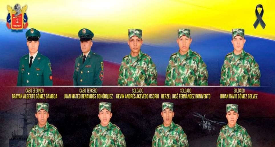 Entre las víctimas del atentado hay integrantes de comunidades indígenas. FOTO: COLPRENSA